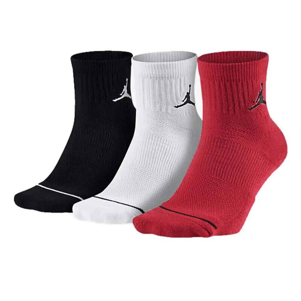 Nike Men's and Women's Thick-Pile Terry-Sole Sports Socks: Non-Slip, Comfortable, and Breathable SK0118-010