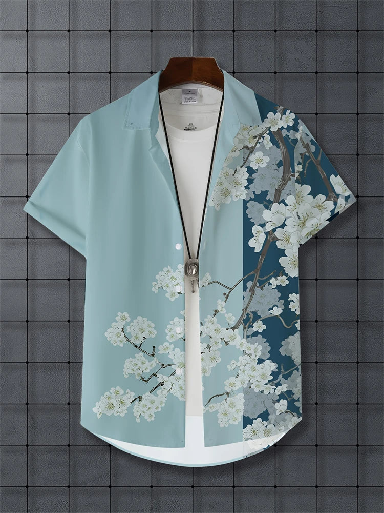 Camisa Xadrez P&B Unissex – Casual Oversized Verão