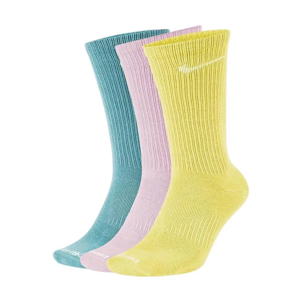 Nike Men's and Women's Thick-Pile Terry-Sole Sports Socks: Non-Slip, Comfortable, and Breathable SK0118-010