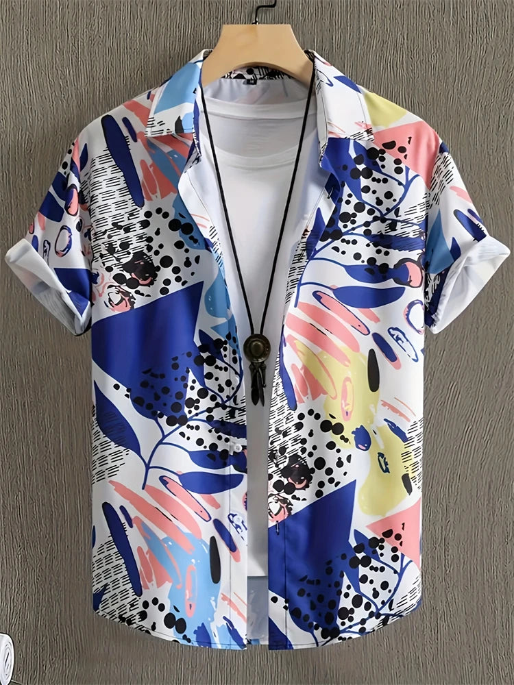 Camisa Xadrez P&B Unissex – Casual Oversized Verão