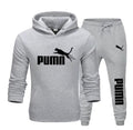 2026 Ne w Autumn and Winter Men's Pullover Hoodie and Pants Two-Piece Set Fashionable Trendy Fitness Casual Sportswear