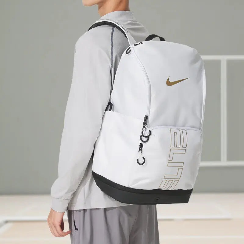 Lucky Leaf Nike Men's and Women's Bag 2026 New Sports Backpack Large Capacity Backpack Training Bag HM9965-100