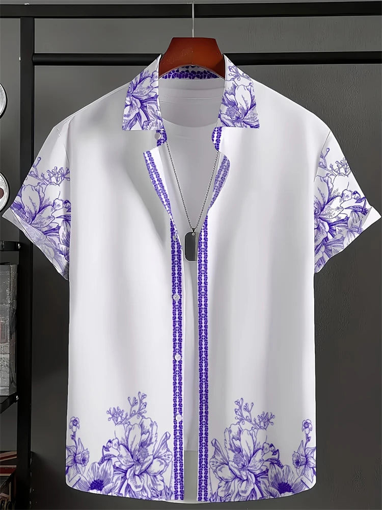 Camisa Xadrez P&B Unissex – Casual Oversized Verão