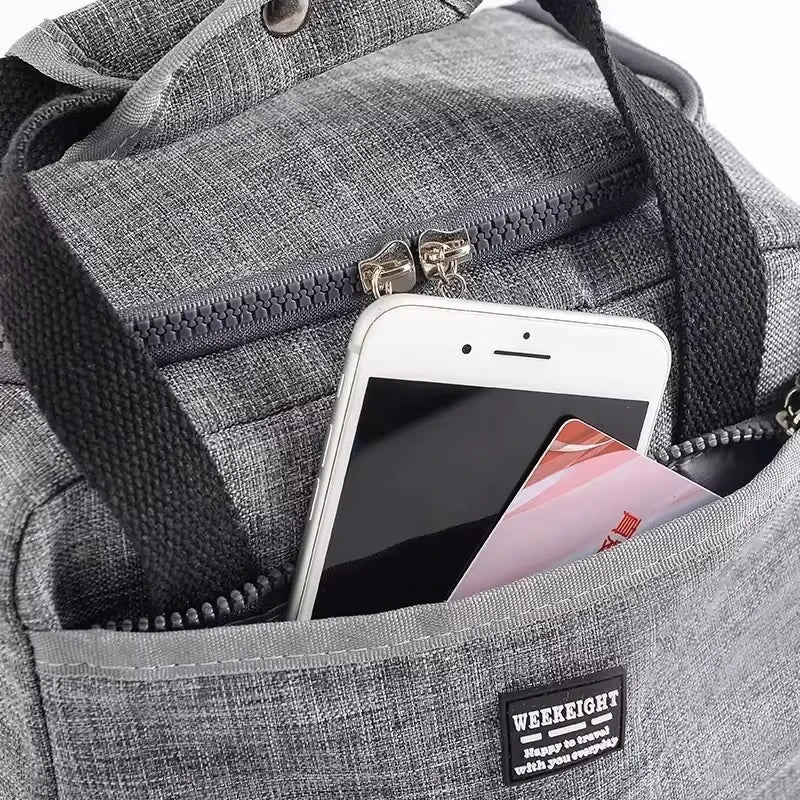 Portable Lunch Bag New Thermal Insulated Lunch Box Tote Cooler Handbag Bento Pouch Dinner Container School Food Storage Bags