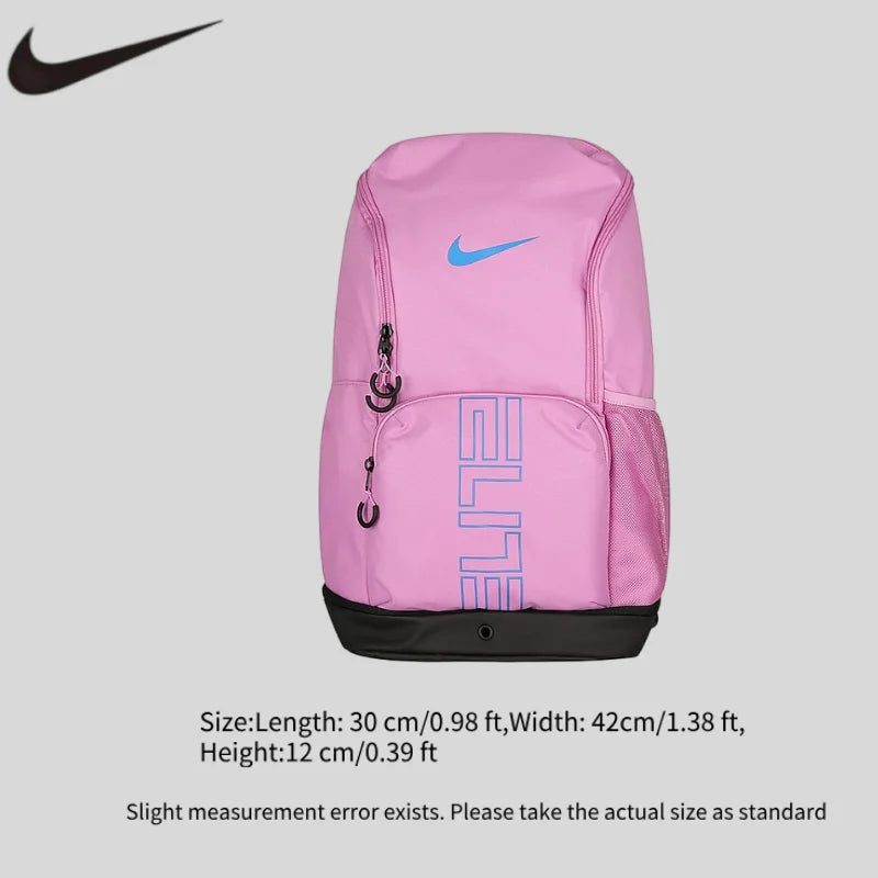 Nike Nike Backpack Men's and Women's School Bag Large Capacity Air Cushion Bag Basketball Sports Backpack HM9965-503