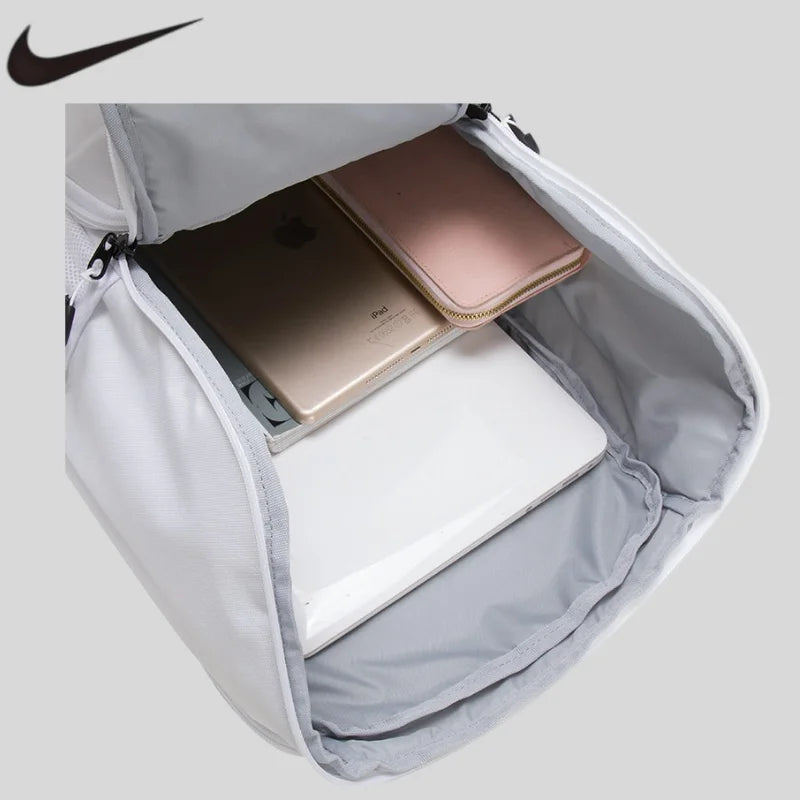 Lucky Leaf Nike Men's and Women's Bag 2026 New Sports Backpack Large Capacity Backpack Training Bag HM9965-100