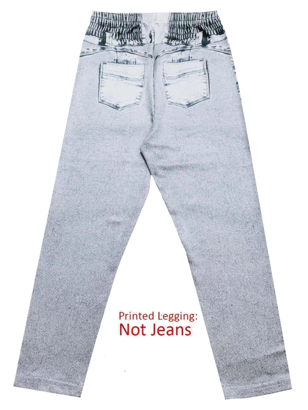 1058printed-legging-not-denim-fabricWomen's Four-Season Denim Printed Leggings Non-Denim Fabric Skinny Pants
