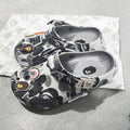 Camouflage-style Couple's Sandals Casual Ankle-Wrap Eva Flip Flops Shoes Outdoor Beach Holey Shoes Cartoon Slippers Men Sandals