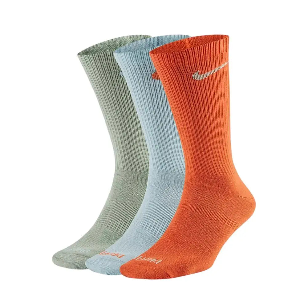 Nike Men's and Women's Thick-Pile Terry-Sole Sports Socks: Non-Slip, Comfortable, and Breathable SK0118-010