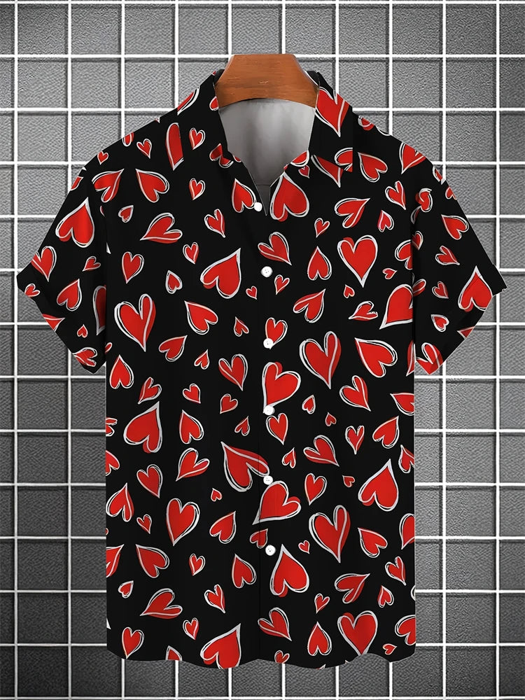 Camisa Xadrez P&B Unissex – Casual Oversized Verão